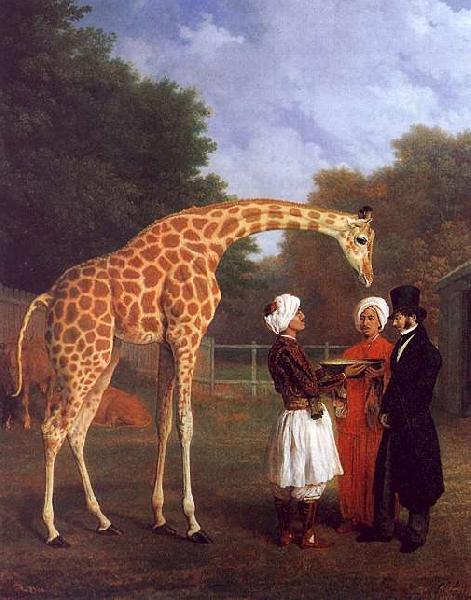 Jacques-Laurent Agasse The Nubian Giraffe China oil painting art
